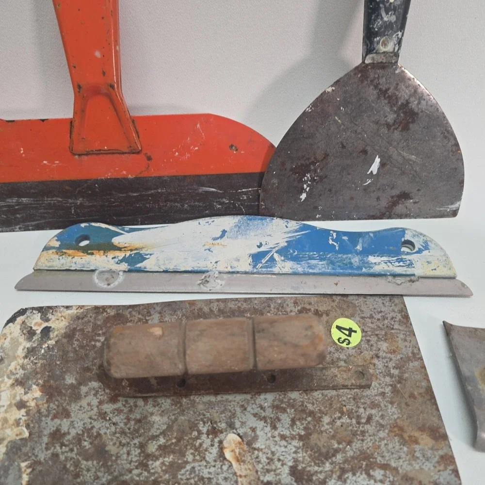 Marshalltown & Other Brands Finishing Tool Lot Trowels, Float & Edger 12 Pieces